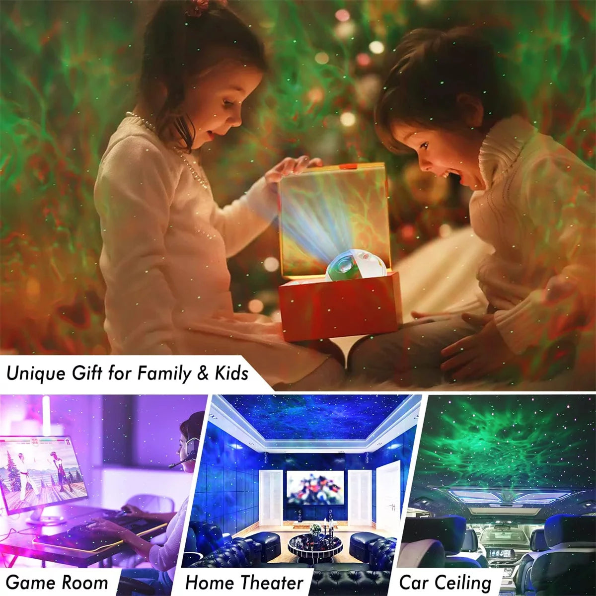 Star Projector Galaxy Night Light - Astronaut Nebula Ceiling Led Light Projector for Kids with Timer and Remote Starry Lamp for Bedroom Gaming Room Home Theater Decor Gift for Children Adults