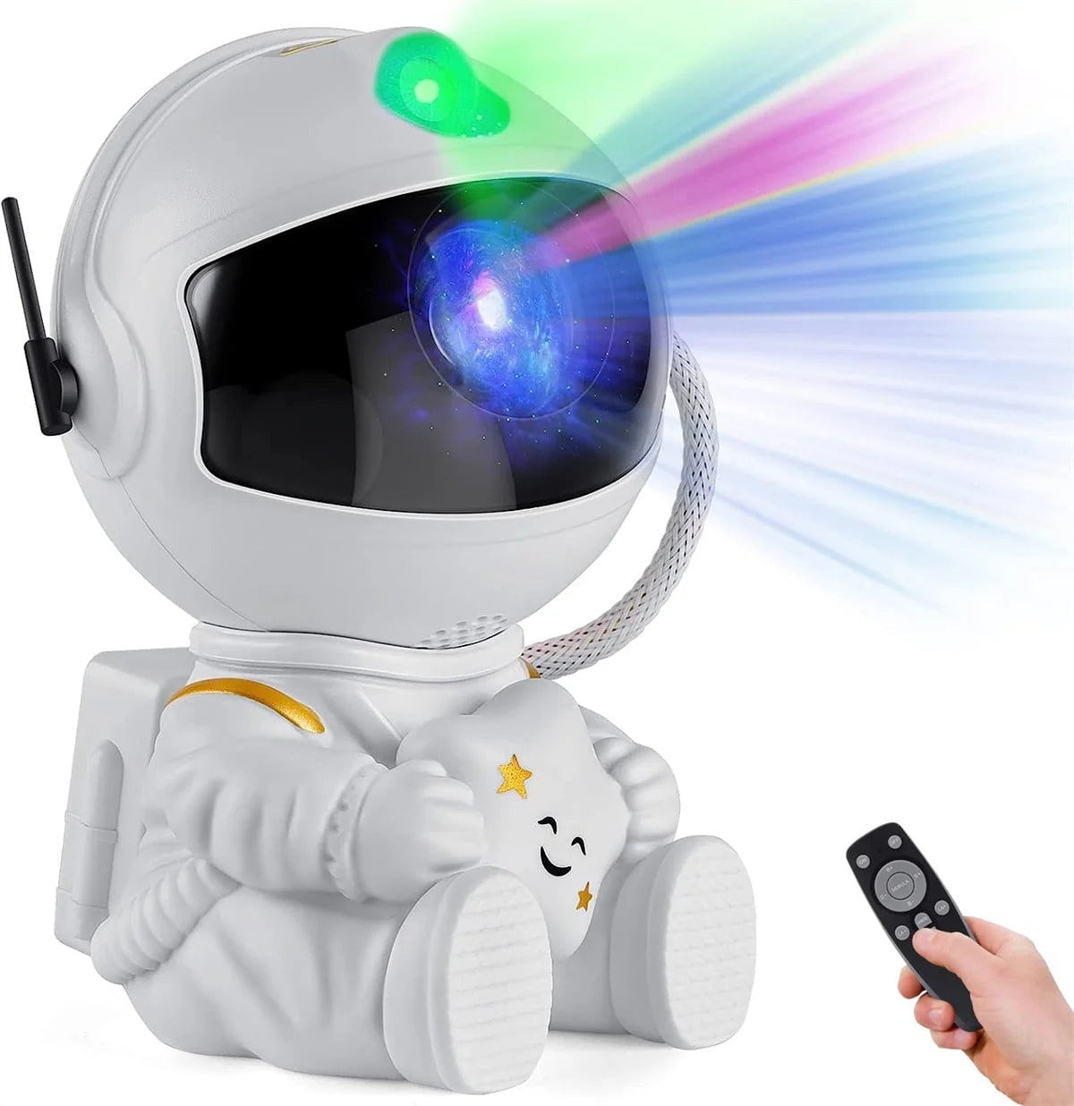 Star Projector Galaxy Night Light - Astronaut Nebula Ceiling Led Light Projector for Kids with Timer and Remote Starry Lamp for Bedroom Gaming Room Home Theater Decor Gift for Children Adults